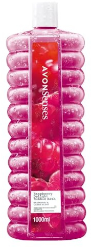 AVON Senses Mousse de douche framboise et casis Rose 1000 ml