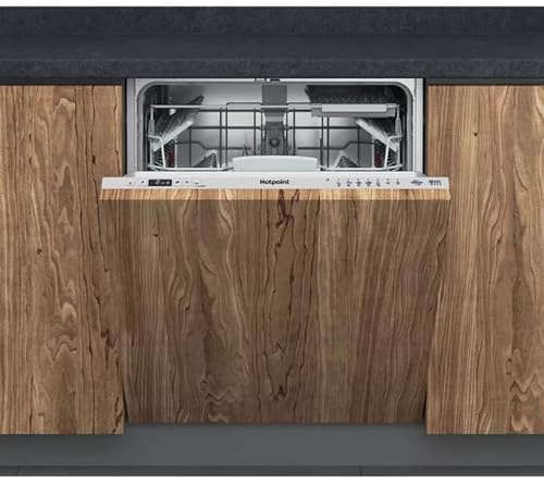 HDIC 3B+26 C W UK Fully Integrated Full-Size Dishwasher, 14 Place Settings, Inverter Motor, Eco Cycle, Delay Start, White