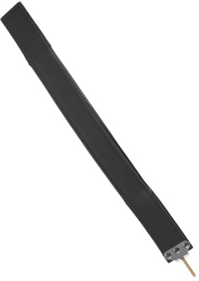 SOIMISS Cintura Comoda e Facile da Usare in PU Nero, Design per Mano Mancina Accessorio Elegante per Bassi per Musicisti e Strumentisti