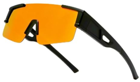 Suertree Polarizzati Sovraocchiali Occhiali Da Sole Quadrati Sportivi Donne Uomini UV400 Ciclismo MTB TR90 Bici Bicicletta Corsa Pallavolo Guida Pesca Golf Escursionismo Alpinismo