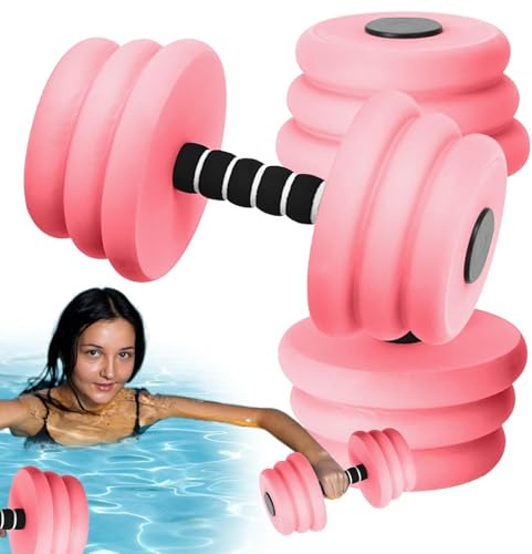 Vattenvikter för pool, träningsstång för pool, vattenhantel med hög densitet, för badkar hemmagym spa sport träning fitness simning