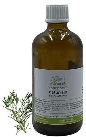 Dufte Momente | ätherisches Öl Rosmarin 50ml | naturrein | für Aufguss Duftlampe Diffusor und mehr | pur, ohne irgendwelche Zusatzstoffe | vegan
