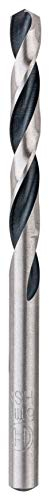 Bosch Professional 2x Forets hélicoïdaux HSS pour métal et bois (pour métal et bois, Ø 6 mm, Longueur 93 mm, accessoire pour perceuse)