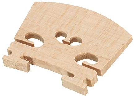 sourcing map 1/4 Violin Bridge Maple Wood Violin Parts for 1/4 Violin
