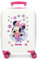 Disney Joumma Minnie-Helper-Kabinenkoffer, Kinderkoffer, aus ABS, einem robusten Material, Vier multidirektionale Doppelrollen, seitlicher Kombinationsverschluss, weiß, Koffer 50