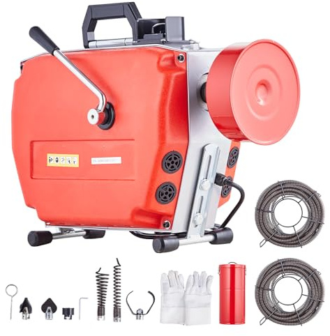 VEVOR XS420W 120FT 4/5IN Desbloqueador de Tuberías