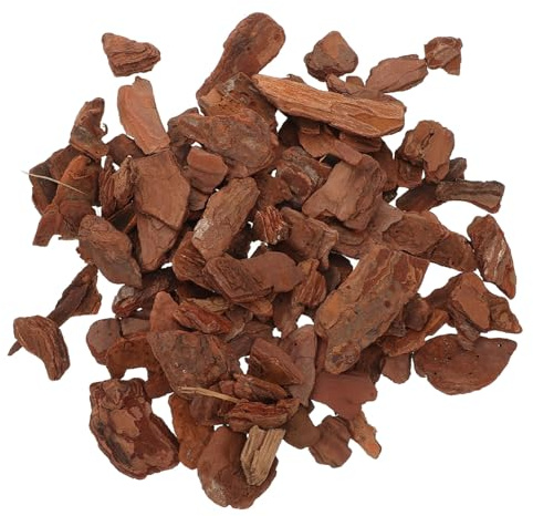 ERINGOGO 1bag Natural Reptile Bark Chips Bedding for Terrarium Decor Safe Substrate for Turtles Lizards Snakes Pine Bark Chippings for Realistic Habitat