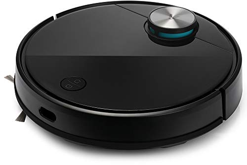 Viomi V3 Robot d'Aspiration et de Nettoyage pour Tous les Sols (2600Pa, 150Min d'Autonomie, 300Ml Réservoir à Poussière/200Ml Réservoir à Eau, Auto. Navigation Laser, App & Commande Vocale)
