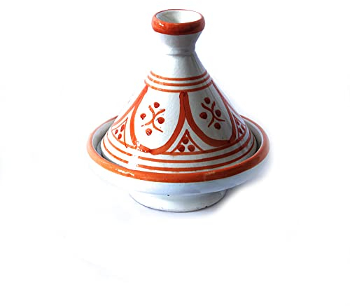 ARTIGIANATO VULCANO Tajine tagine Marocchino in Ceramica Dipinta a Mano
