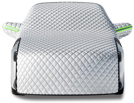 JNNJ Auto Windschutzscheiben Abdeckung, Wasserdicht Faltbar Autoscheibenabdeckung Frostschutz Abdeckung, Mehrzweck Eisschutzfolie, Winterabdeckung Für Schnee, Sonne