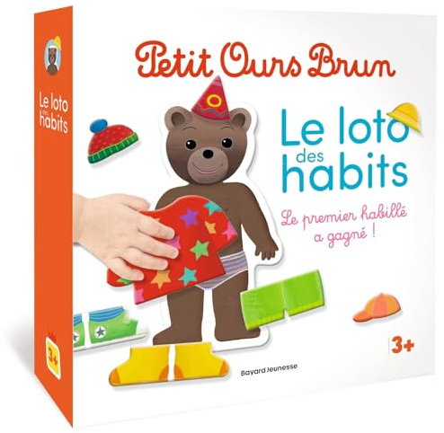 Jeu Petit Ours Brun - Le loto des habits - Dès 3 ans