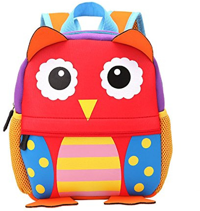 Best Music Posters Kids Cartoon Small School Bag/Picnic Backpack For Toddler Boys/Girls Bird