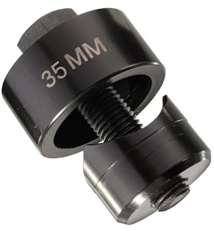 CFH Schraublochstanze Ø 35 mm SL 788 – Gratfreies Stanzen von Stahl-, Kupfer- & Aluminiumblech, mit 3-Punkt-Anschnitt, ideal für schwer zugängliche Bereiche wie Spülen & Schaltschränke