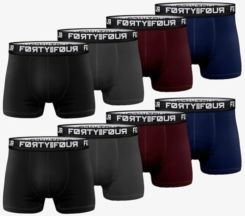 MERISH Boxershorts Herren 8er Pack S-5XL Unterwäsche Unterhosen Männer Men Retroshorts 216 (L, 716b 8er Set Mehrfarbig)