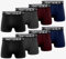 MERISH Boxershorts Herren 8er Pack S-5XL Unterwäsche Unterhosen Männer Men Retroshorts 216 (L, 716b 8er Set Mehrfarbig)