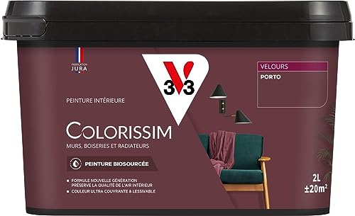 V33 Peinture multi-supports Colorissim® Porto Velours 2L