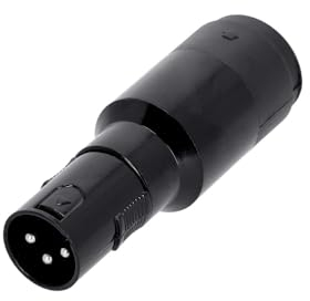 Adam Hall Adapter XLR 3-Pol Male auf Lautsprecher Steckverbinder 4-Pol Male