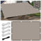 Sonnensegel Wasserdicht Rechteckig mit Ösen 1x2M Multi Farbe und Größe Sonnensegel Balkon UV Schutz Sonnenschutz Markise Mit Kordel für Balkon Terrasse Garten