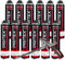 PRITEX – WDVS Klebeschaum MEGA Set 12 x 750 ml inkl. Schaumpistole zum Isolieren, Fixieren & Befestigen – Bauschaum Isolationsschaum Dämmstoffkleber mit sehr guter Haftung, geringer Nachdehnung