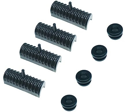 CHILDWEET Gummibuchse Für Satteltaschenhalterung Rutschfestes Stützkissen Aus Gummi Montage-unterstützung Für Motorrad-satteltaschen