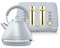 Morphy Richards Accents Kettle and Toaster Set (Ocean Grey)