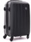 ZANGELI Cabin Luggage | Lightweight Hard Shell | 4 Dual Spinner Wheels | Combination Lock | Carry-On Suitcase (Champagne/Rose Gold)