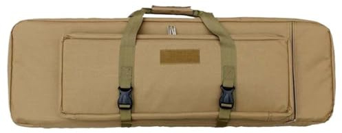 Estuche para Rifle, Bolsa De Pistola Larga Táctica, Estuche De Pistola Acolchado Suave Funda para Transporte De Armas, Bolsa Doble para Rifles para Deportes De Pesca, Caza Y Tiro A,60cm