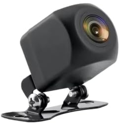 Car parts Waterproof 5-pin Rear-view Camera Parking Assist Supports DVR Monitor Inversion 170 Degree Wide-angle Recording Lens Parking camera(Dead wire)