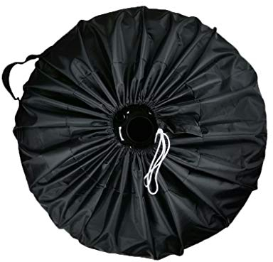 Buwei Custodia universale per pneumatici SUV per auto Custodia per ruota di scorta Borsa per ruota di scorta Copertura per custodia di ricambio Tote Tessuto in poliestere Oxford Taffettà in poliestere