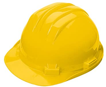 SINGER FRERES SAS LIA60008 Casque de Chantier Singer en polyéthylène-Jaune-CAS5RSY