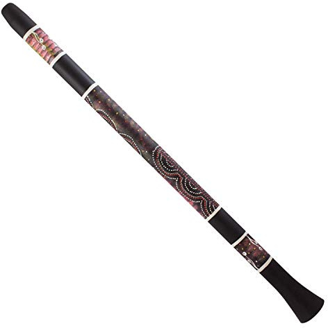 TIGER Didgeridoo - Handbemalt Australisches Cosmic