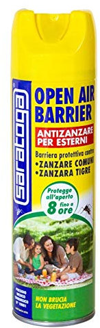 Antizanzare Spray per esterni Open Air Barrier Saratoga 500ml