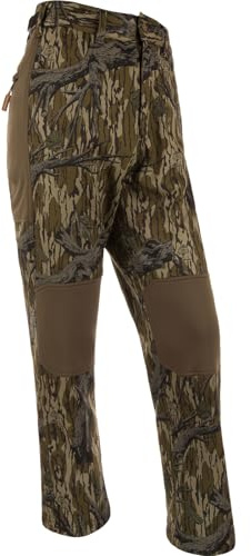 Drake Waterfowl Men's Non-Typical Endurance Soft Shell Durable Fleece Lined Camo Mid Season Hunting Pants with Scent Control, Original Treestand, X-Large