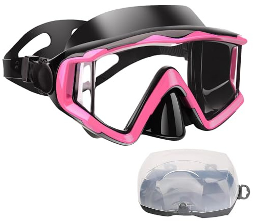 Diving mask Anti-Fog Swimming Snorkel mask Suitable for Adults Scuba Dive Swim Snorkeling Goggles Masks