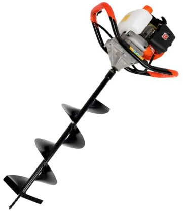 52 cc Gas Powered Erdbohrer elektrisch - Arth Auger Post Hole Digger Borer Ground Fence Drill w/3 Bits