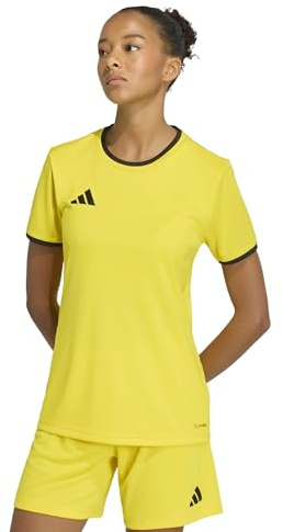adidas Women's Entrada26 Jersey, Team Yellow/Black, S