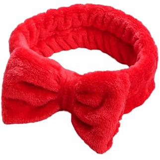 KIXZSAZ Diadema decorativa portátil de repuesto con lazo para maquillaje, de cara, diadema para mujer, adorno para la cabeza, regalo cumpleaños