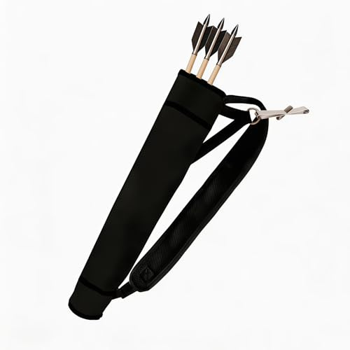 BRYHZKCM Archery Arrow Quiver Adjustable Arrow Backpack Bag Holder Hip Back Quiver for Bow Hunting and Target Practicing