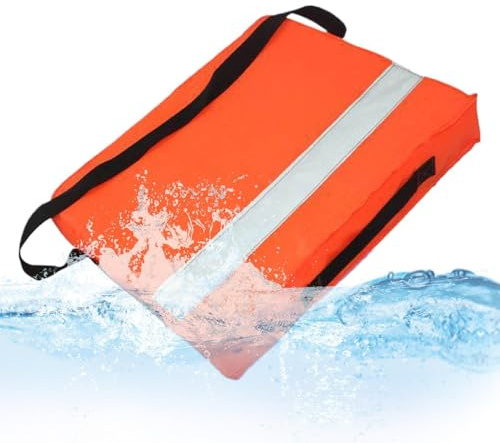 Dispositivo di galleggiamento lanciabile per navigazione, cuscinetto di sicurezza galleggiante, cuscino di salvataggio lanciabile, per esterni, spiaggia, vacanze, lago, pesca, pontone, canoa, kayak