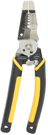 Southwire - 65028140 Tools & Equipment S816SOLHD Forged Wire Stripper: Strips 8-16 AWG SOL and 10-18 AWG STR; Shears 6-32 & 8-32 Bolts; Linesman Head; Heavy Duty Forged Steel