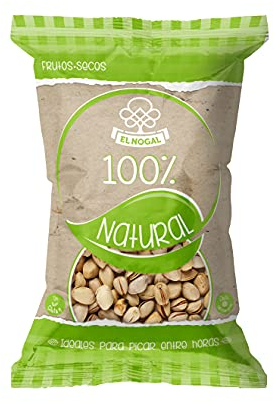 EL NOGAL Frutos Secos Pistacho Cascara Crudo Bolsa, 150 G