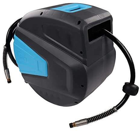 PCL | Air Hose Reel | HRA3K01 | Compressed Air Hose Reel | Standard | 10 m | DN 8 | Hose Reel | Air | Compressed Air | Drum | Workshop | Craft | Industrial | Hose for Compressed Air | PCL