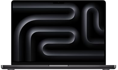 Apple 2023 MacBook Pro Laptop M3 Max Chip mit 14‑Core CPU, 30‑Core GPU: 14,2 Liquid Retina XDR Display, 36 GB gemeinsamer Arbeitsspeicher, 1 TB SSD Speicher. Funktioniert mit iPhone, Space Schwarz