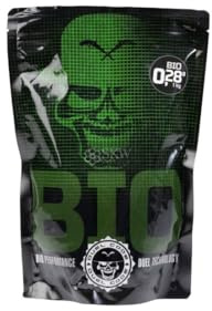 Bolsa de Bolas Blancas para Airsoft biodegradables - 0,28 Gramos - Paquete de 1 Kilo de Bolas 3575 BBS - Marca Duel Code