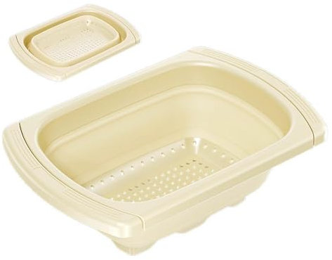 Sink Basket Strainer,Telescopic Draining Sink Container for Washing Vegetables | Foldable Vegetable Washing Basket, Portable Sink Filter Basket for Home Use, Travel, Camping