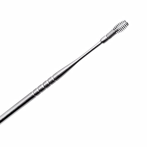 GOOHOCHY 5 Stück Ohrlöffel Aus Edelstahl Mit Feder Ohrreiniger Haushaltsartikel Feder-ohrlöffel Ohrenlöffel