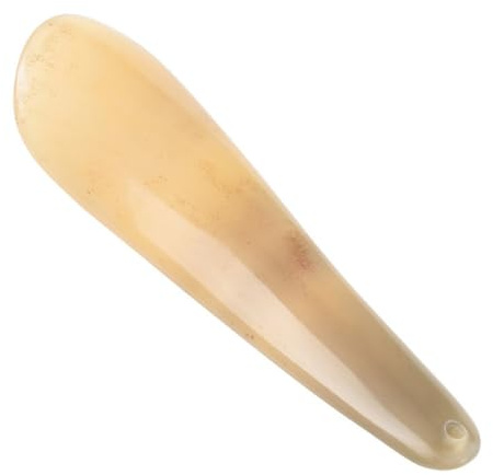 GAROZATION Chausse-Pied en Corne de Bœuf Ergonomique Trou Suspendre, Léger et Portable pour Usage Quotidien et Personnes Âgées