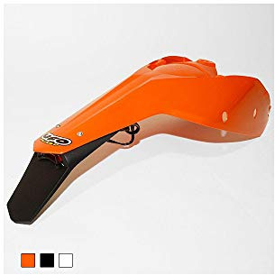 UFO PLAST HINTERER KOTFLÜGEL SCHWARZ Ktm EXC-F 450 2008-2011