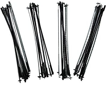 ICAMAS 48 pz 135 mm Lame for Sega a Scorrimento con Perno 10/15/18/24 TPI for Dewalt, Delta, Craftsman 15 Pollici e 16 Pollici Sega a Scorrimento (Color : 10TPI)