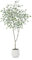 Fopamtri Artificial Ficus Silk Tree Fake Plants 150 cm Artificial Plants Indoor, Fake Ficus Tree with White Planter for Home Office Garden Decoration (1 Pack)